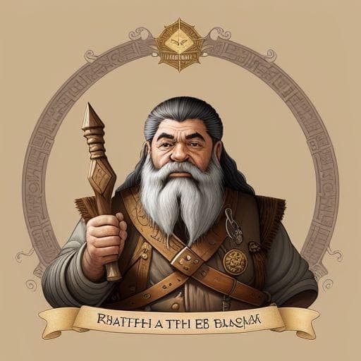 Pathfinder Dwarf Name Generator