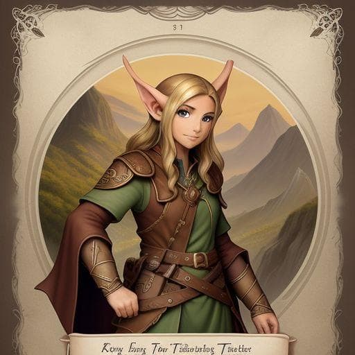 Pathfinder Elf Name Generator