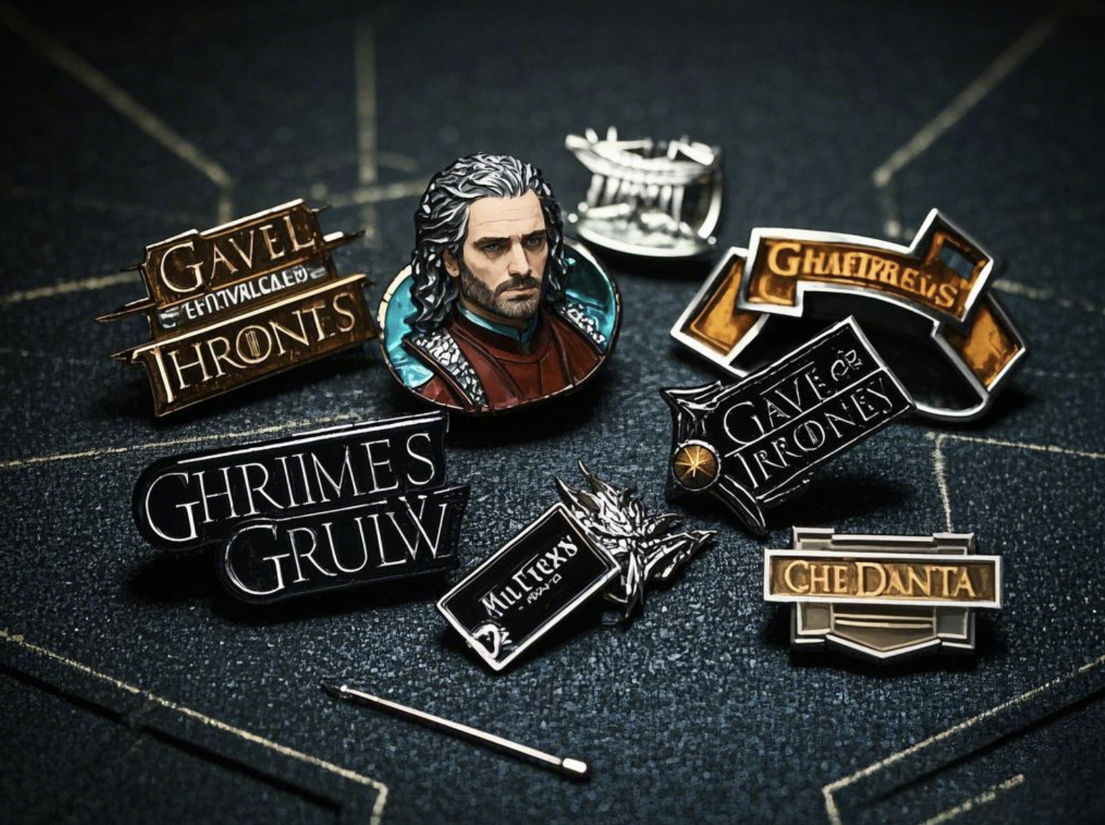 Game of Thrones Westeros Lapel Pin